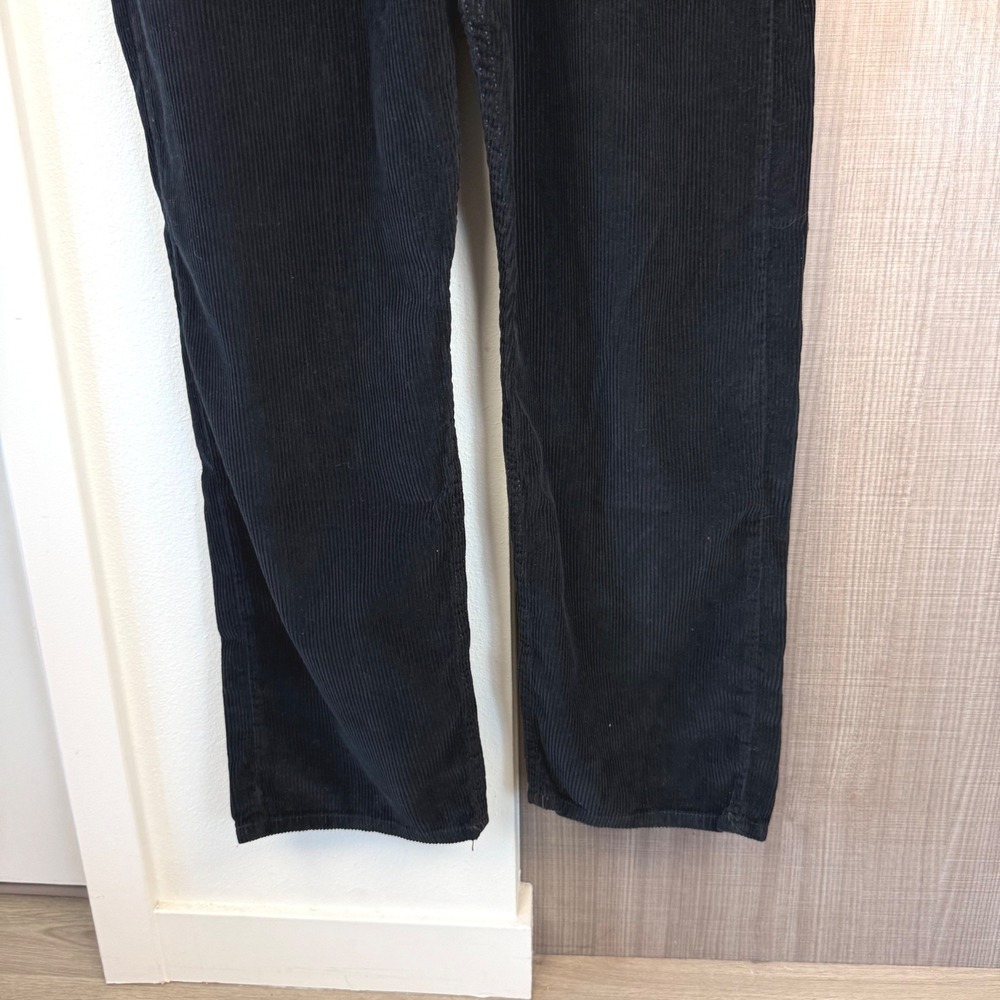 Free People We the Free Black Relaxed Corduroy Ziggy Overalls Size Medium - Picture 7 of 14